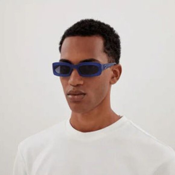 Gucci GG1786S 005 Rectangle Sunglasses - Light Green/Blue to Green Gradient - Picture 3 of 10